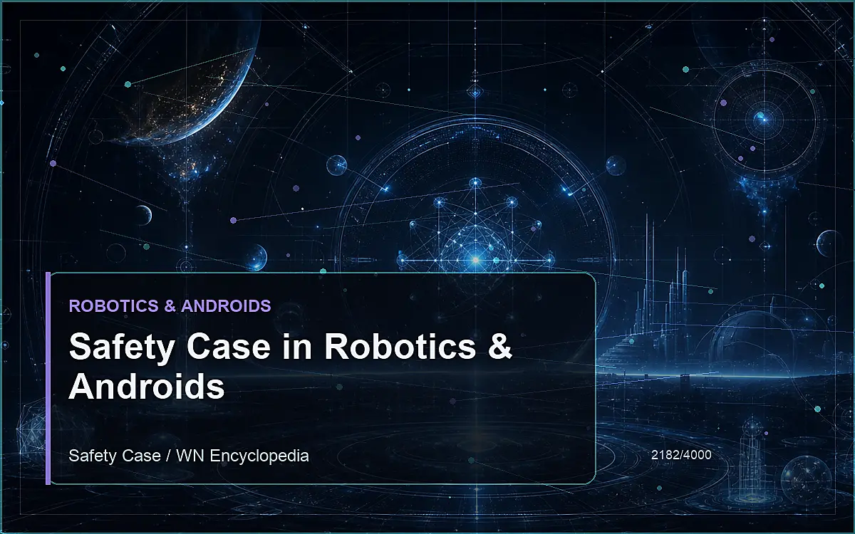 AI-generated encyclopedia reference image for Safety Case in Robotics & Androids