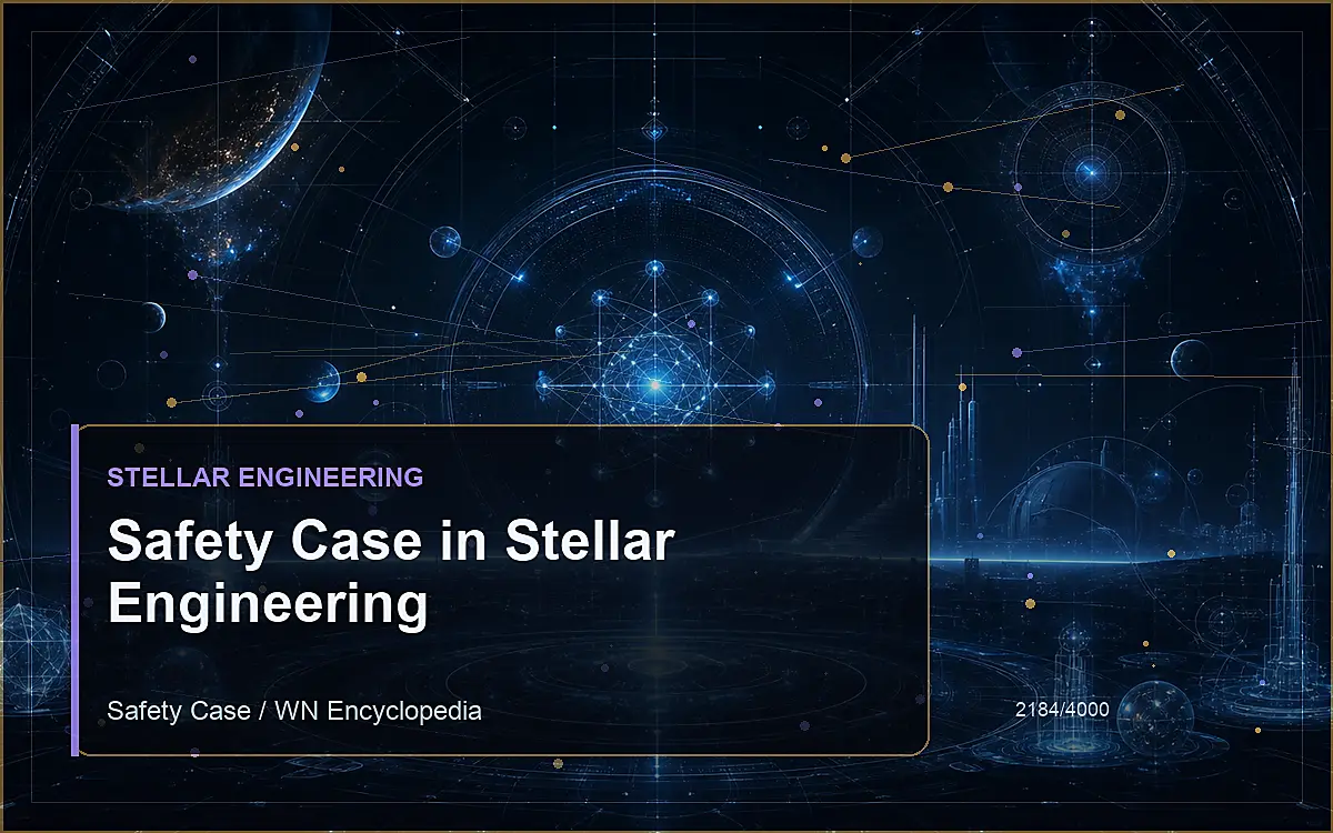 AI-generated encyclopedia reference image for Safety Case in Stellar Engineering