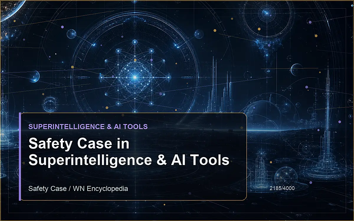 AI-generated encyclopedia reference image for Safety Case in Superintelligence & AI Tools