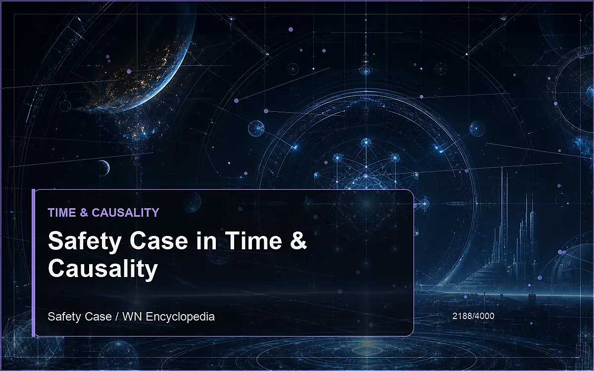AI-generated encyclopedia reference image for Safety Case in Time & Causality