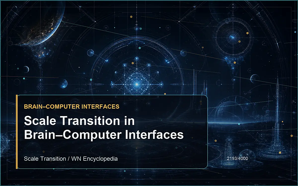 AI-generated encyclopedia reference image for Scale Transition in Brain–Computer Interfaces