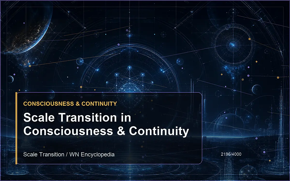 AI-generated encyclopedia reference image for Scale Transition in Consciousness & Continuity