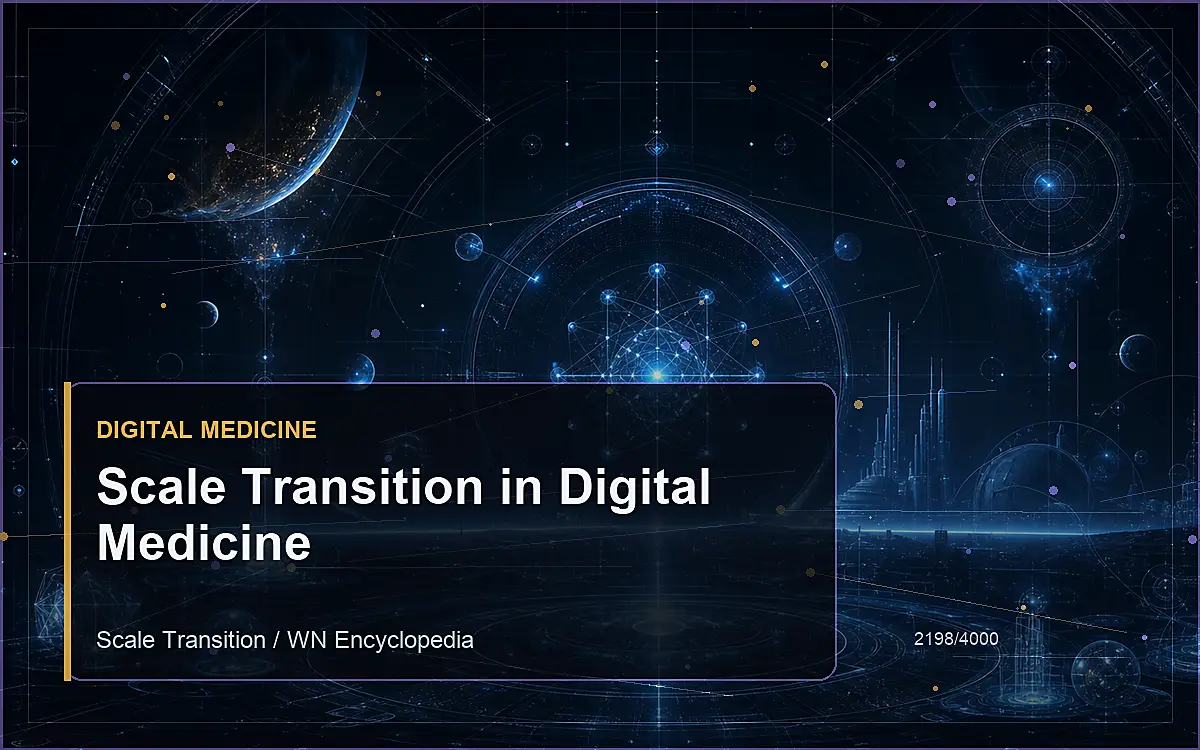 AI-generated encyclopedia reference image for Scale Transition in Digital Medicine