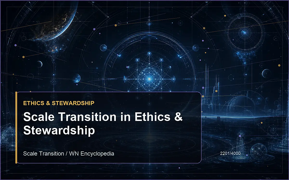 AI-generated encyclopedia reference image for Scale Transition in Ethics & Stewardship