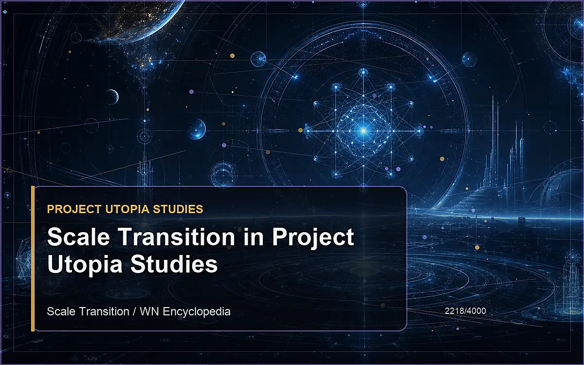AI-generated encyclopedia reference image for Scale Transition in Project Utopia Studies
