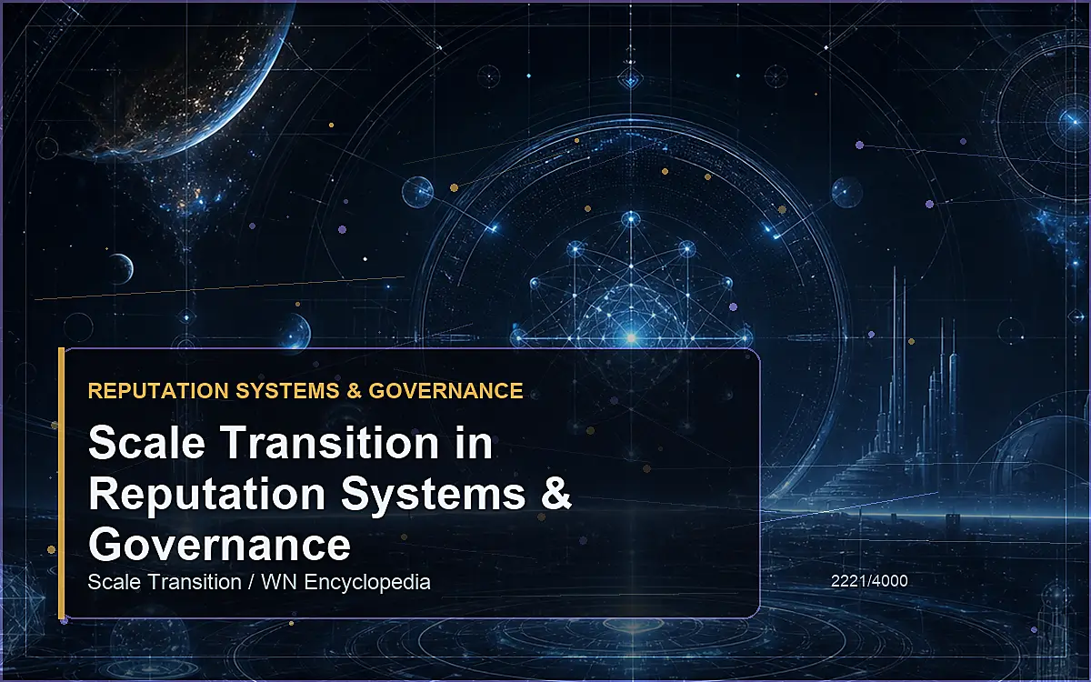AI-generated encyclopedia reference image for Scale Transition in Reputation Systems & Governance