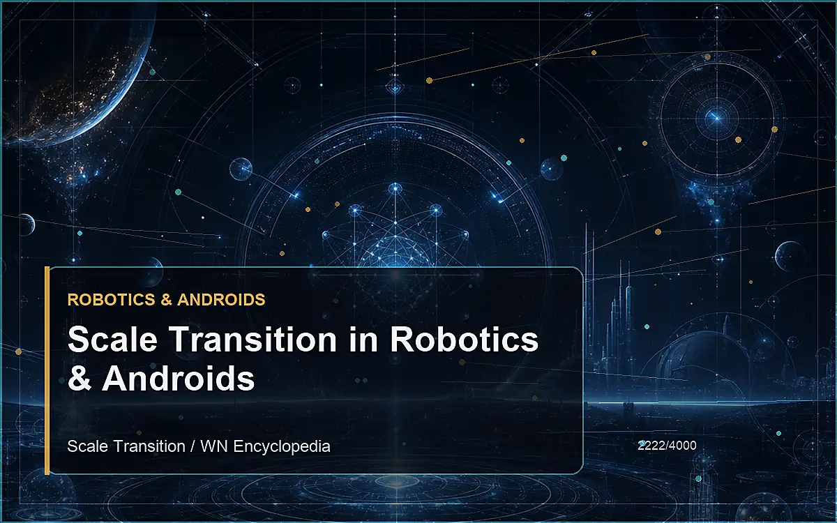 AI-generated encyclopedia reference image for Scale Transition in Robotics & Androids