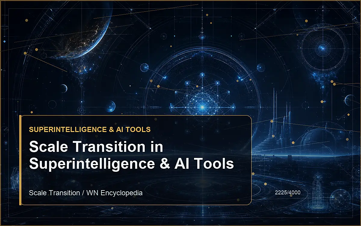 AI-generated encyclopedia reference image for Scale Transition in Superintelligence & AI Tools