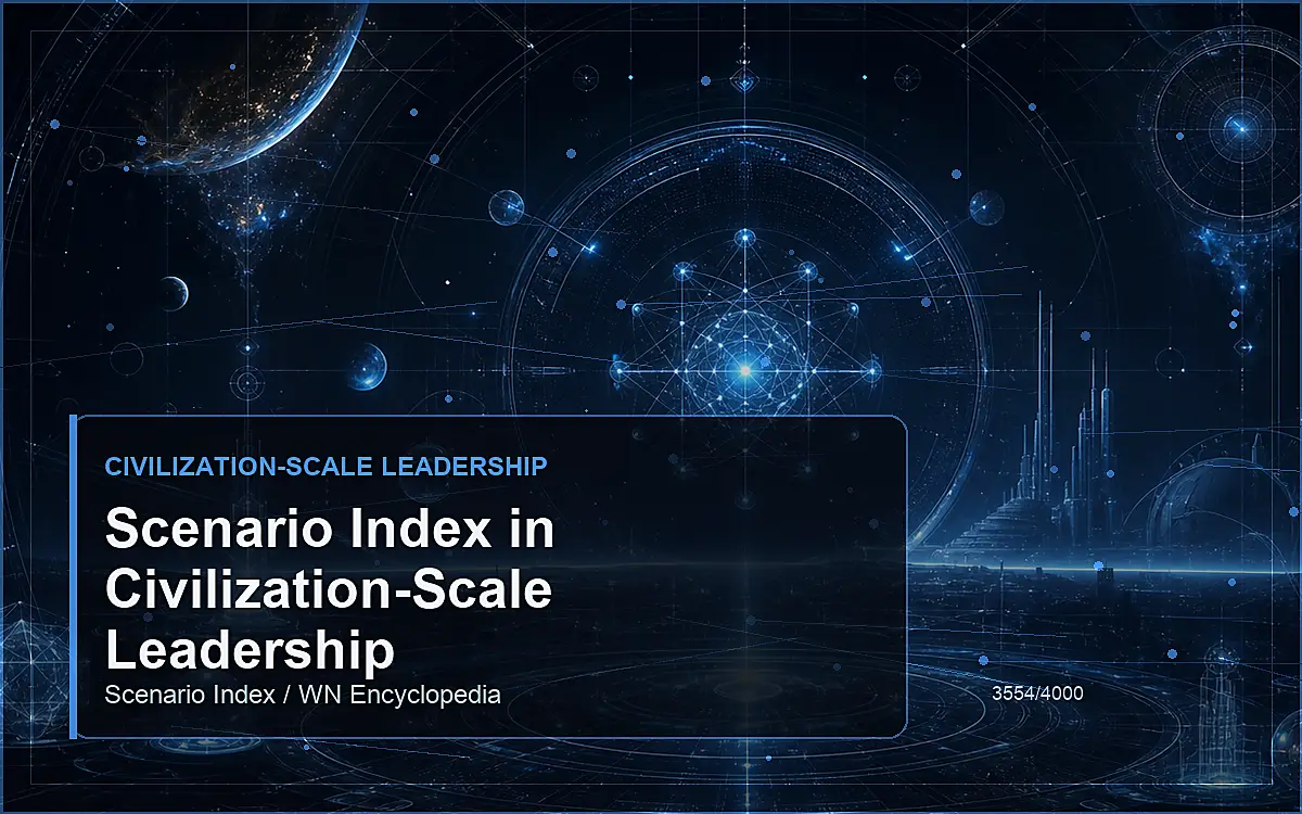 AI-generated encyclopedia reference image for Scenario Index in Civilization-Scale Leadership