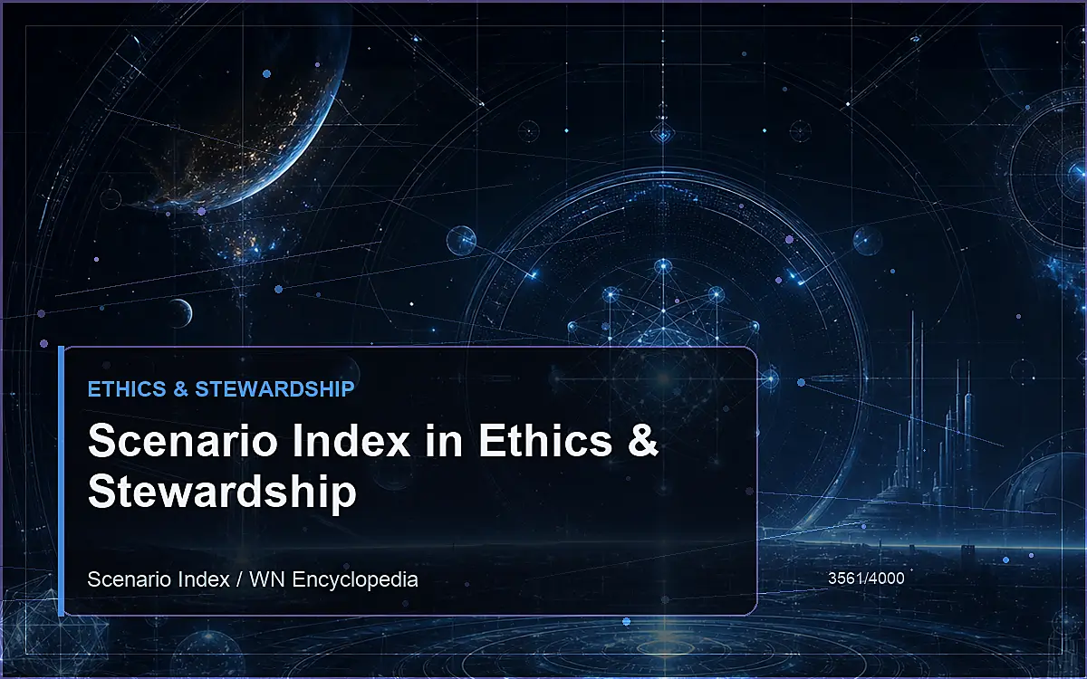 AI-generated encyclopedia reference image for Scenario Index in Ethics & Stewardship