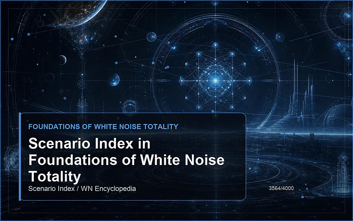 AI-generated encyclopedia reference image for Scenario Index in Foundations of White Noise Totality