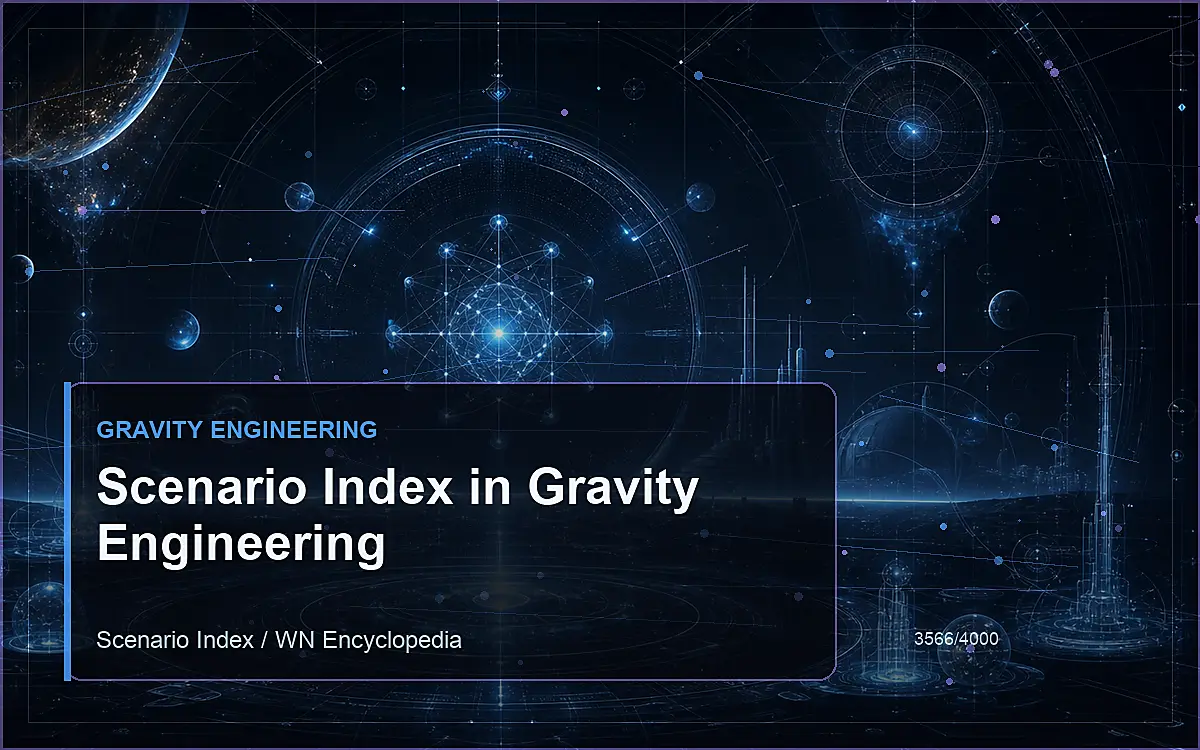 AI-generated encyclopedia reference image for Scenario Index in Gravity Engineering