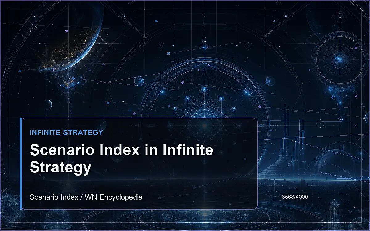 AI-generated encyclopedia reference image for Scenario Index in Infinite Strategy