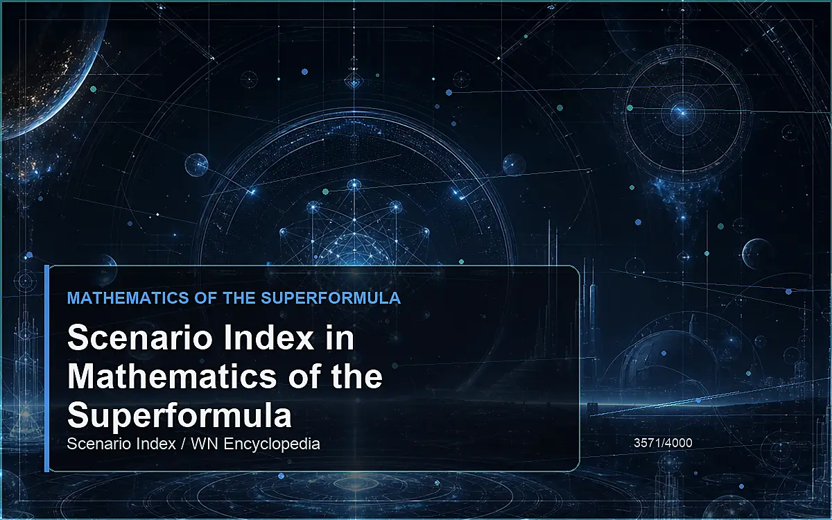 AI-generated encyclopedia reference image for Scenario Index in Mathematics of the Superformula