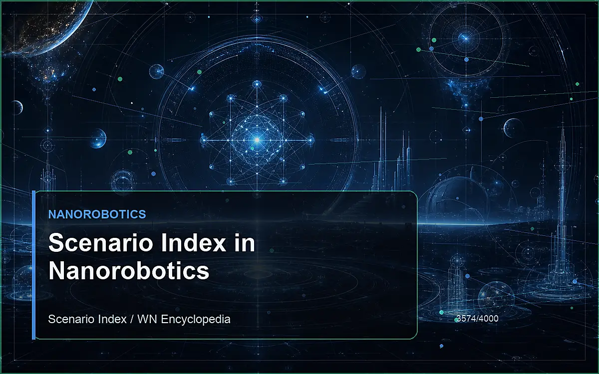 AI-generated encyclopedia reference image for Scenario Index in Nanorobotics