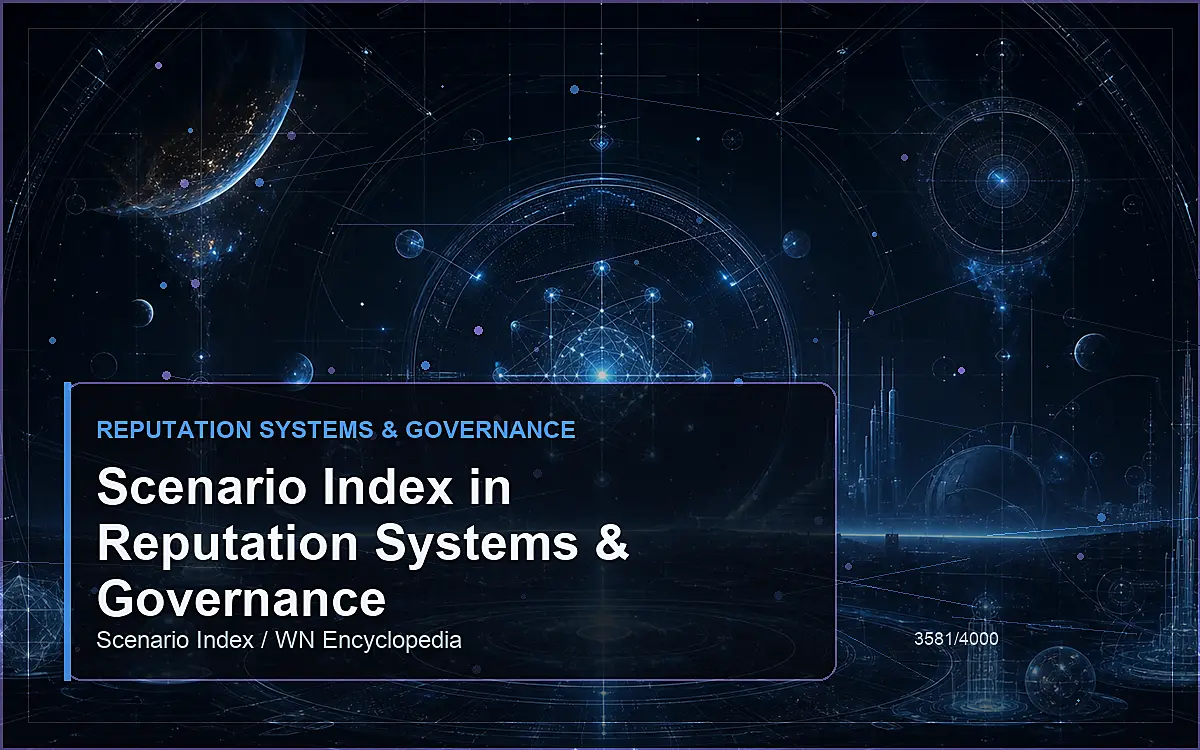 AI-generated encyclopedia reference image for Scenario Index in Reputation Systems & Governance