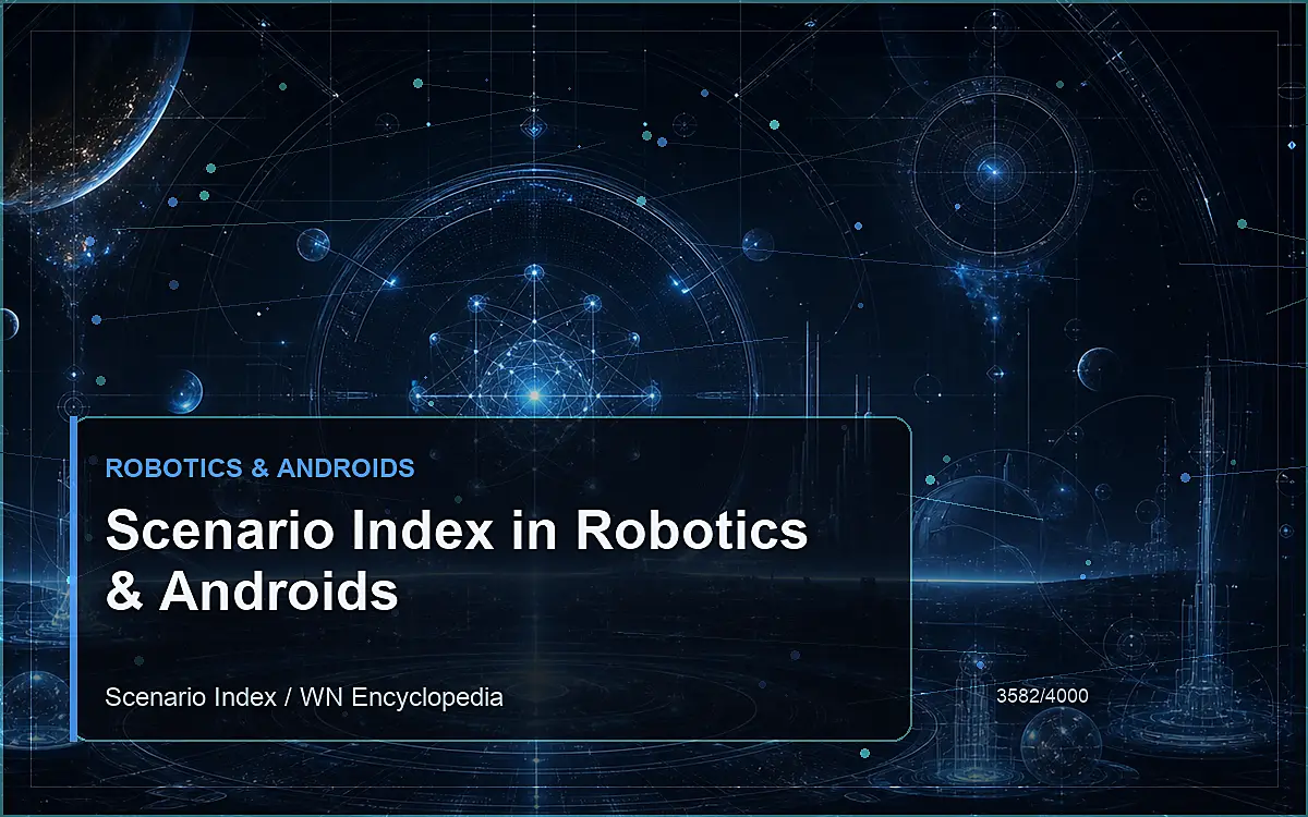 AI-generated encyclopedia reference image for Scenario Index in Robotics & Androids