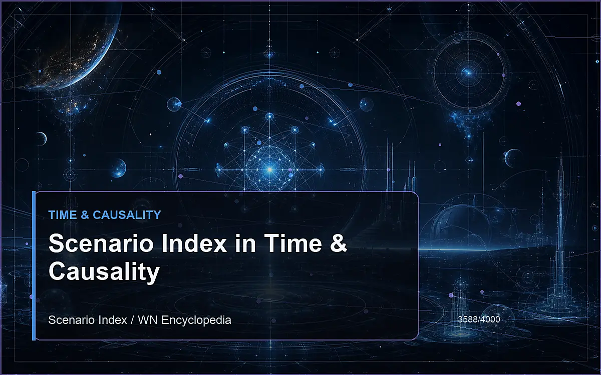 AI-generated encyclopedia reference image for Scenario Index in Time & Causality
