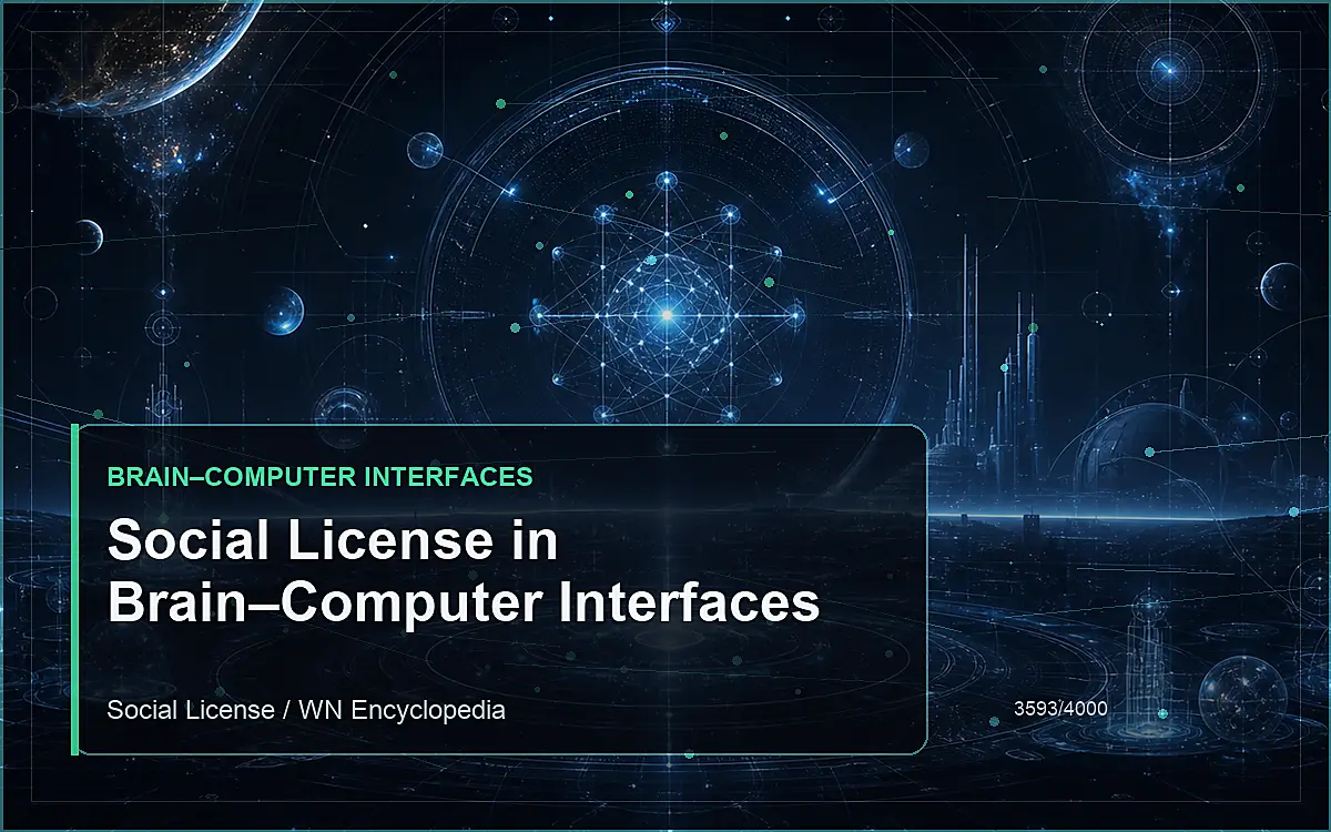 AI-generated encyclopedia reference image for Social License in Brain–Computer Interfaces