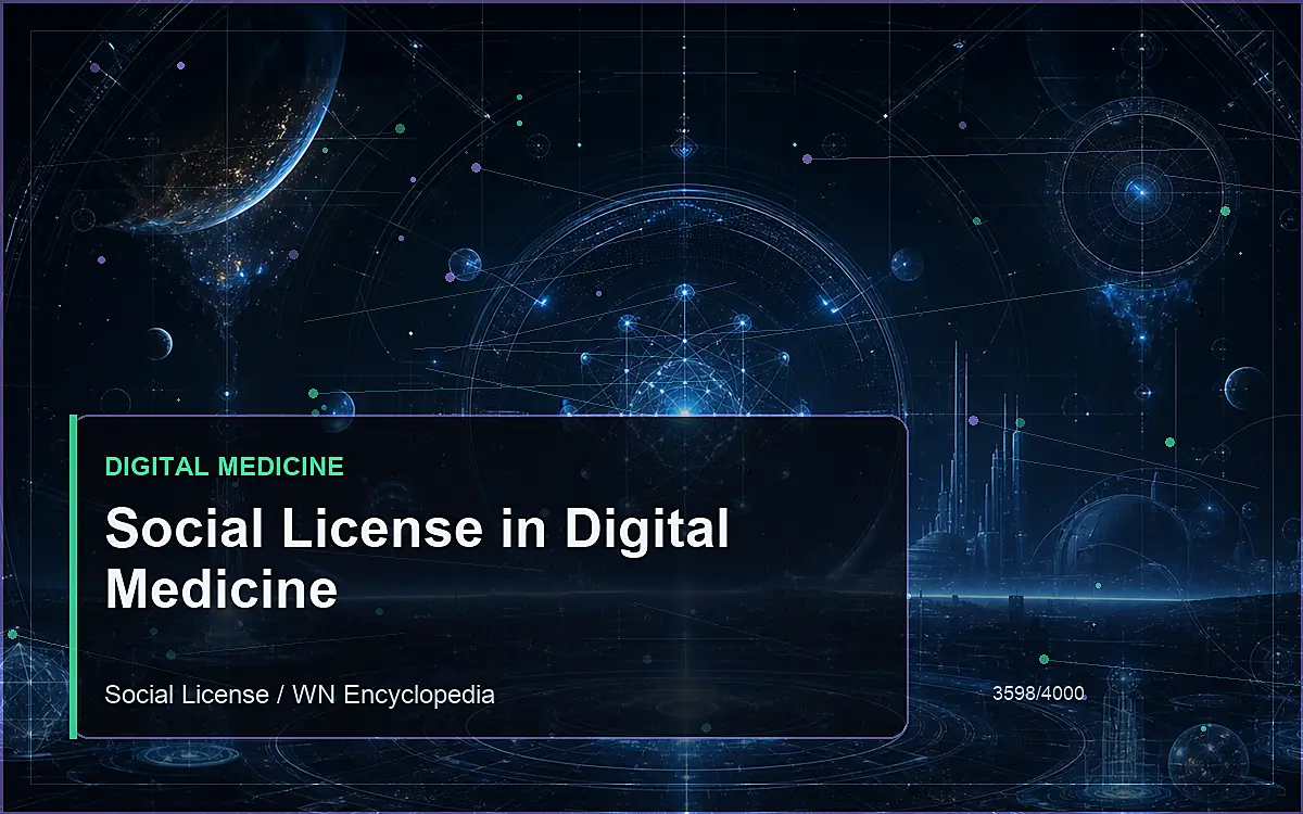 AI-generated encyclopedia reference image for Social License in Digital Medicine