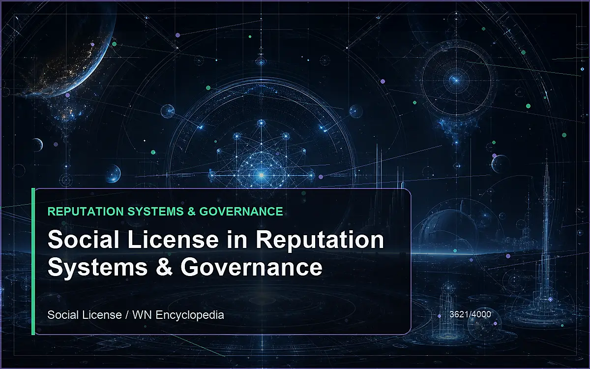 AI-generated encyclopedia reference image for Social License in Reputation Systems & Governance