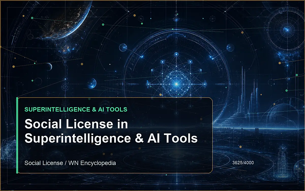 AI-generated encyclopedia reference image for Social License in Superintelligence & AI Tools