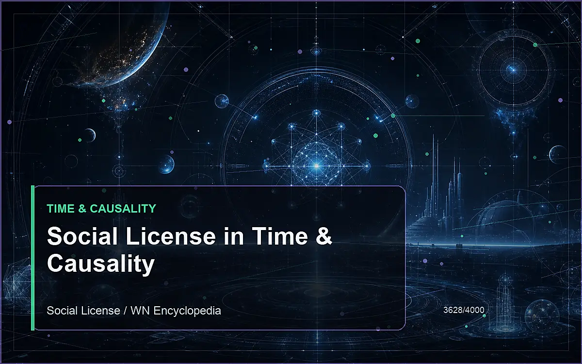 AI-generated encyclopedia reference image for Social License in Time & Causality