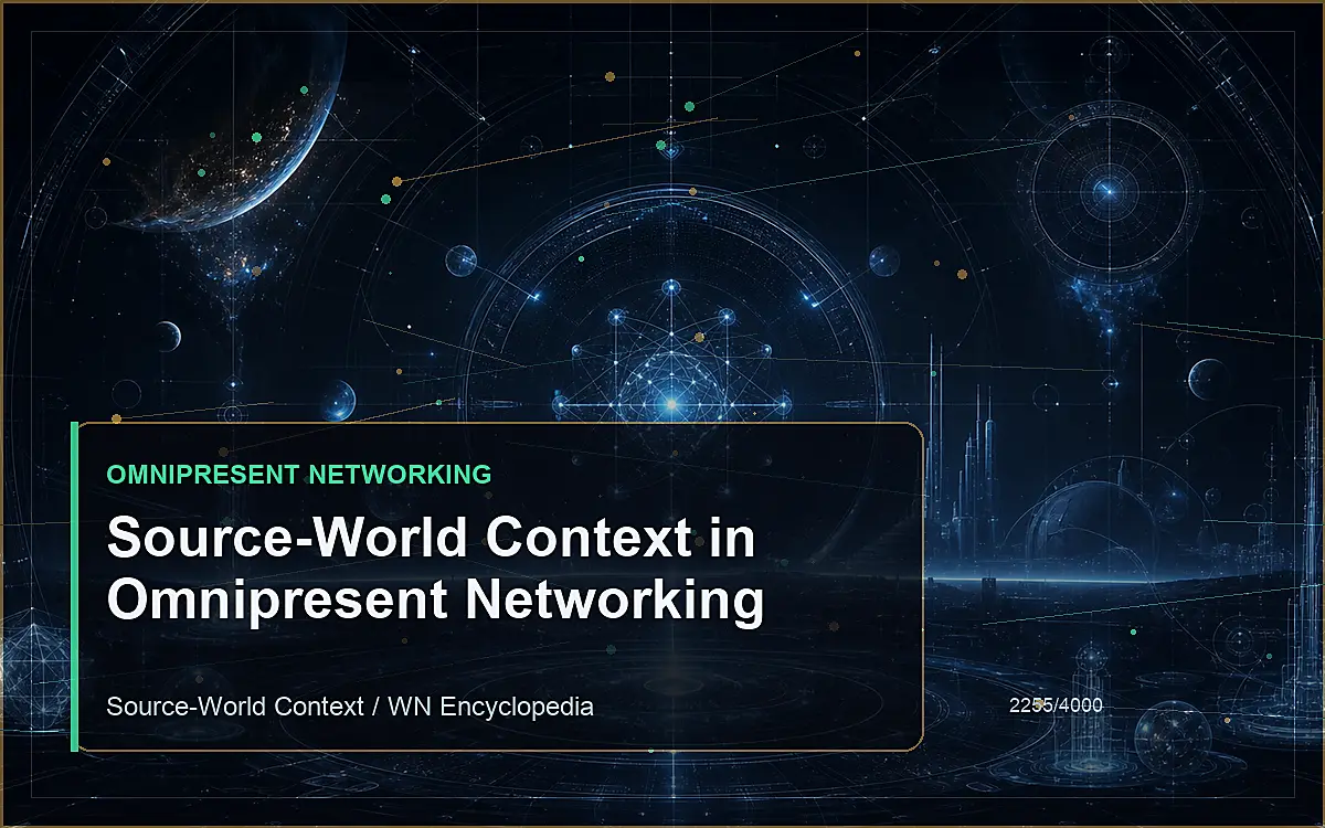 AI-generated encyclopedia reference image for Source-World Context in Omnipresent Networking