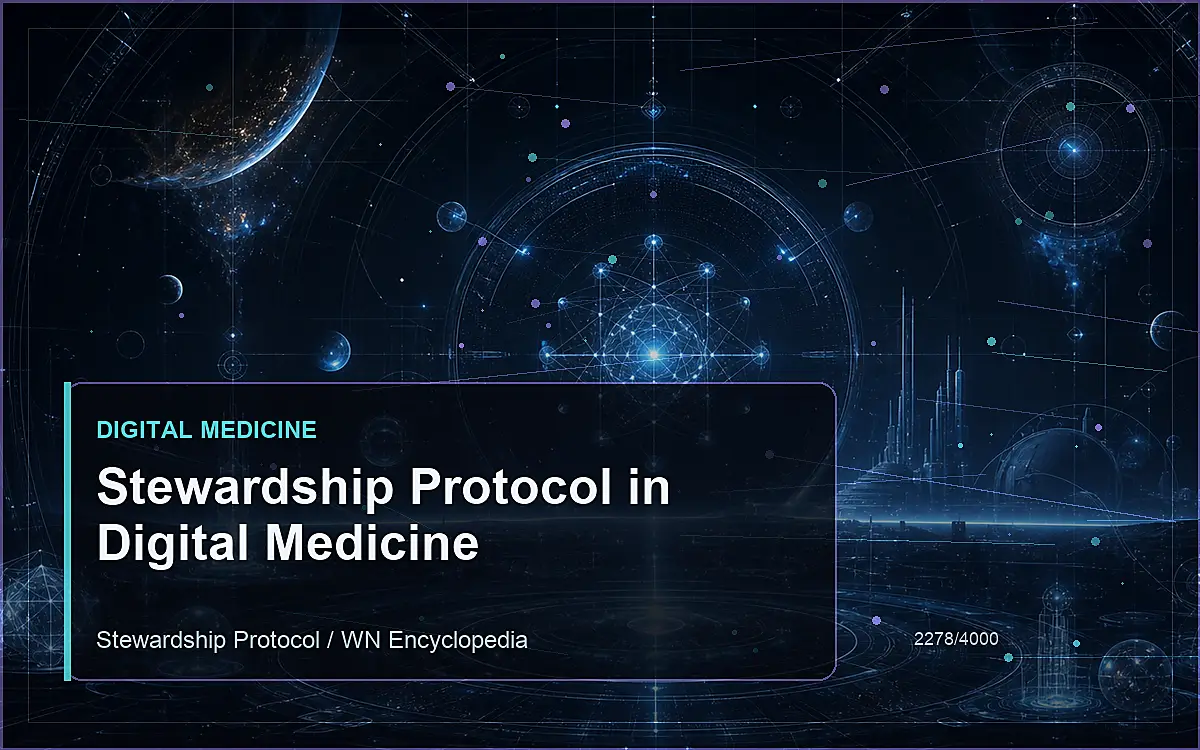 AI-generated encyclopedia reference image for Stewardship Protocol in Digital Medicine