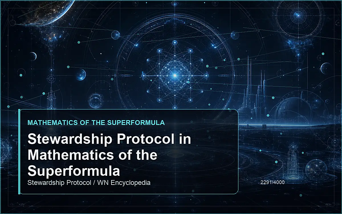 AI-generated encyclopedia reference image for Stewardship Protocol in Mathematics of the Superformula