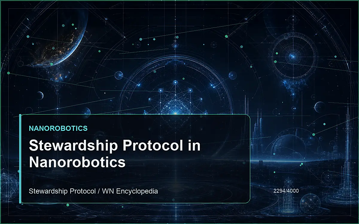 AI-generated encyclopedia reference image for Stewardship Protocol in Nanorobotics