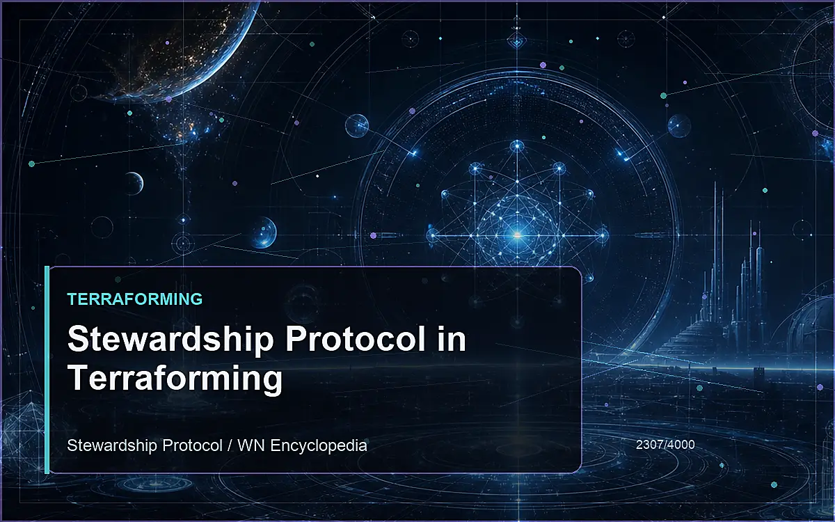 AI-generated encyclopedia reference image for Stewardship Protocol in Terraforming