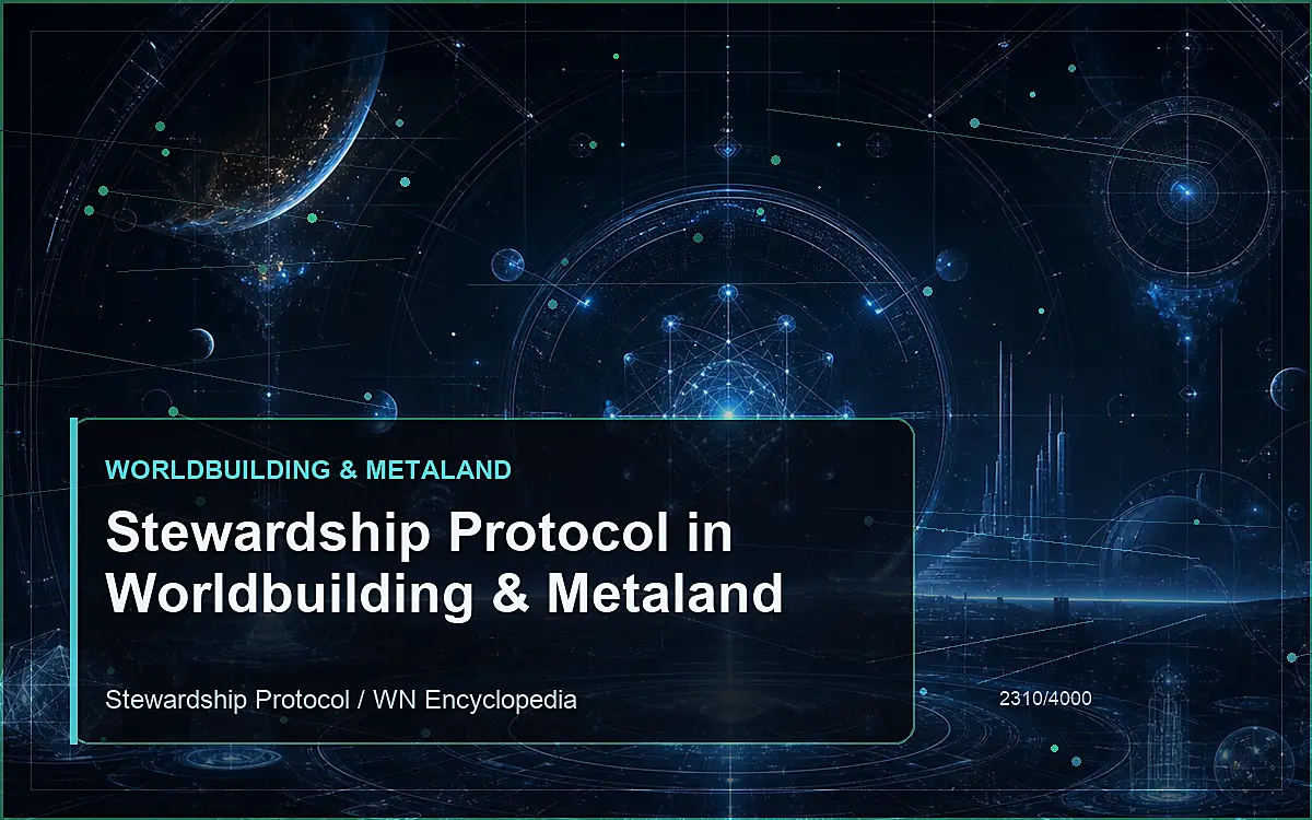 AI-generated encyclopedia reference image for Stewardship Protocol in Worldbuilding & Metaland