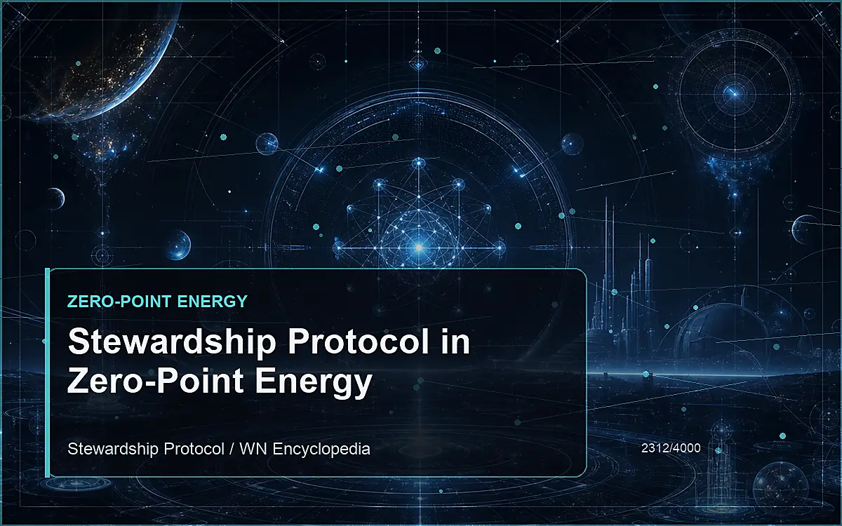 AI-generated encyclopedia reference image for Stewardship Protocol in Zero-Point Energy