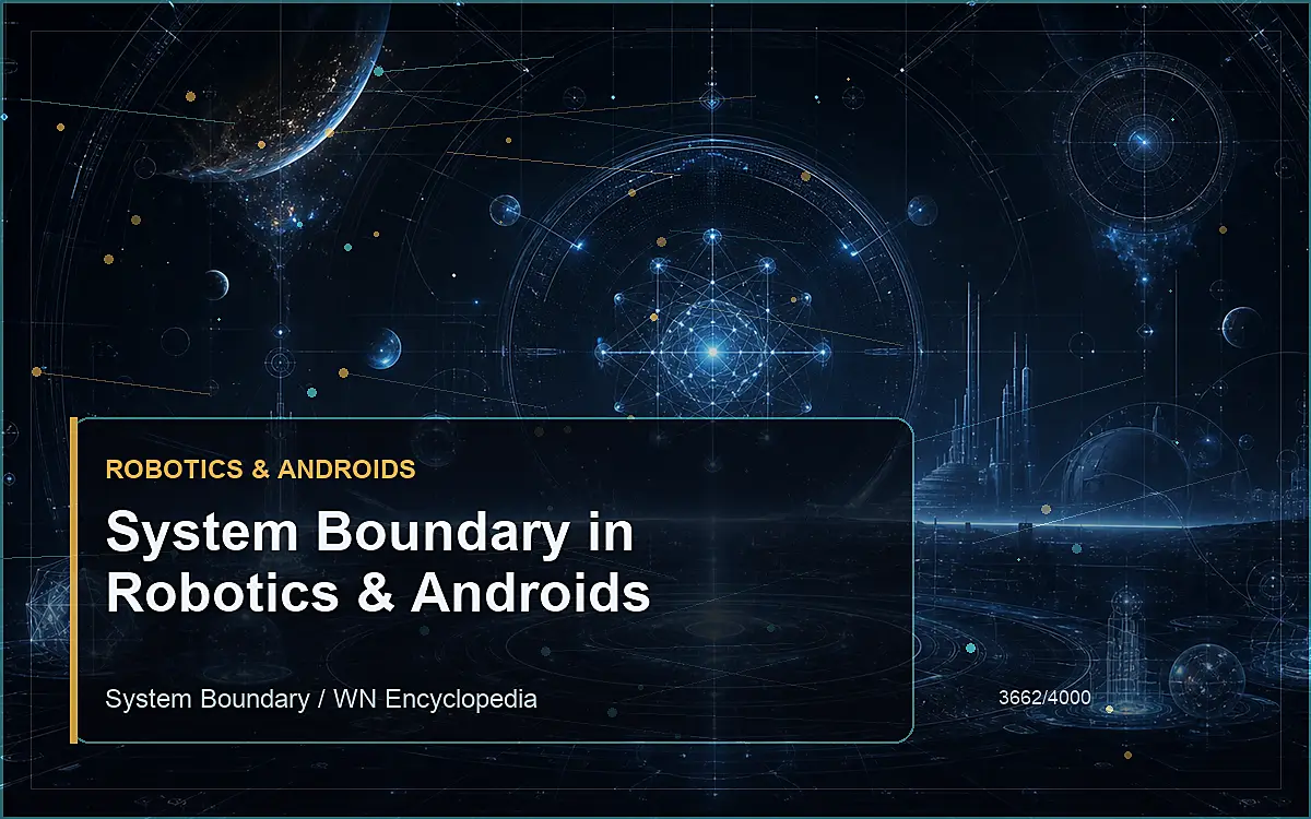 AI-generated encyclopedia reference image for System Boundary in Robotics & Androids