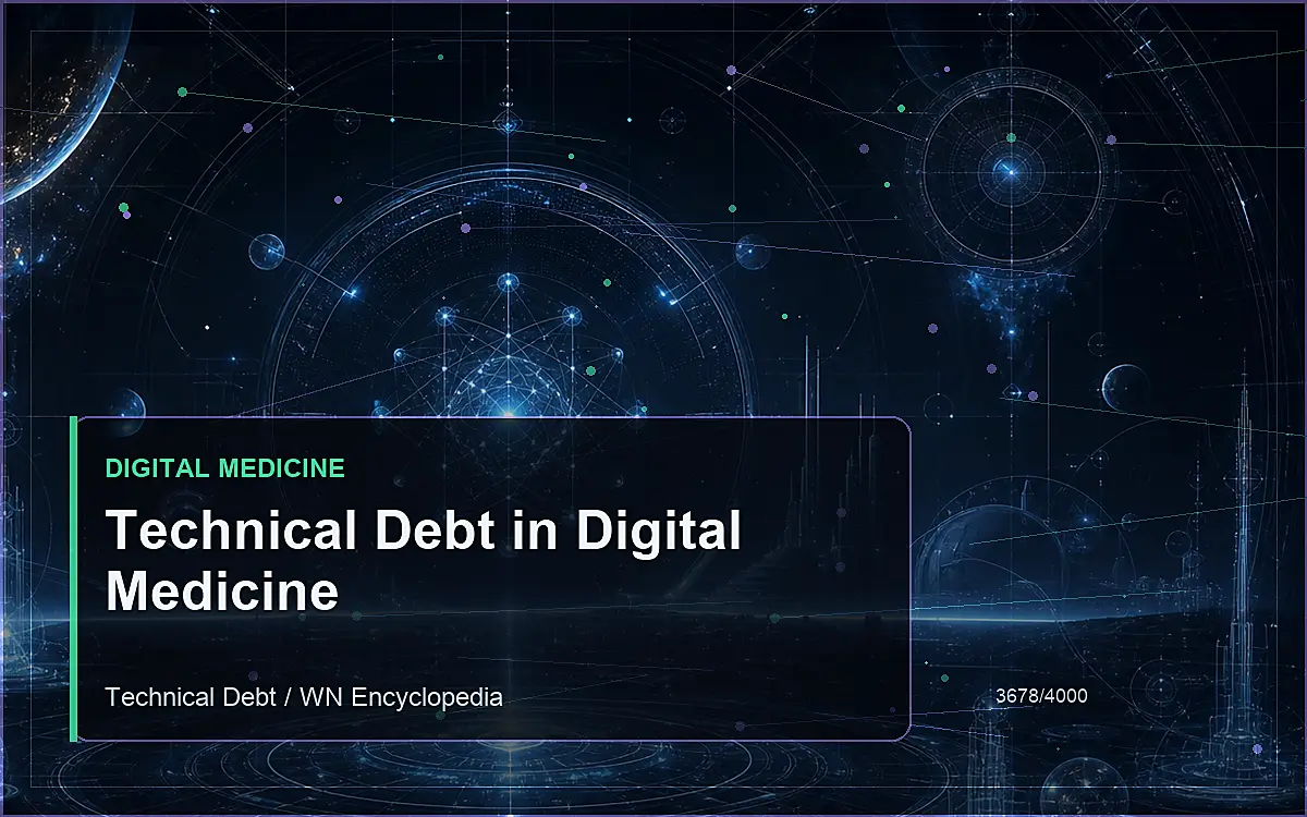AI-generated encyclopedia reference image for Technical Debt in Digital Medicine