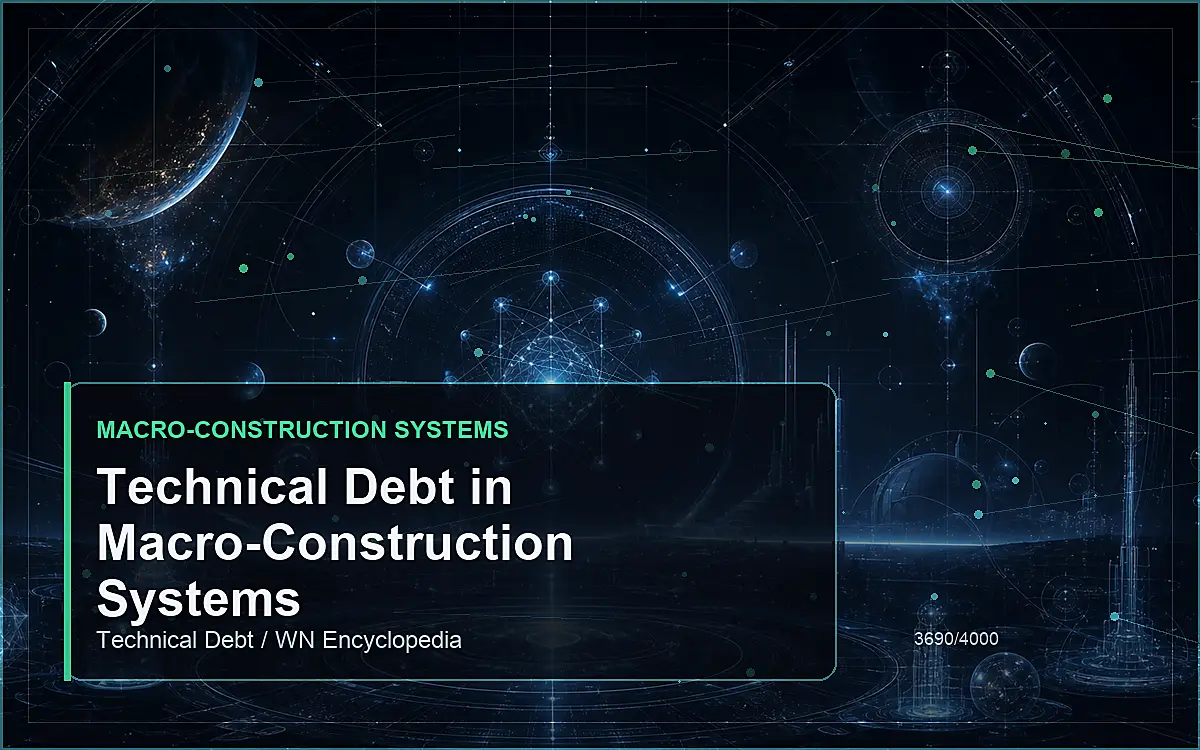 AI-generated encyclopedia reference image for Technical Debt in Macro-Construction Systems
