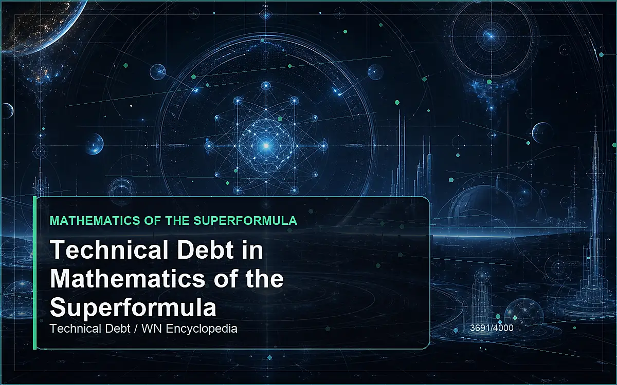 AI-generated encyclopedia reference image for Technical Debt in Mathematics of the Superformula