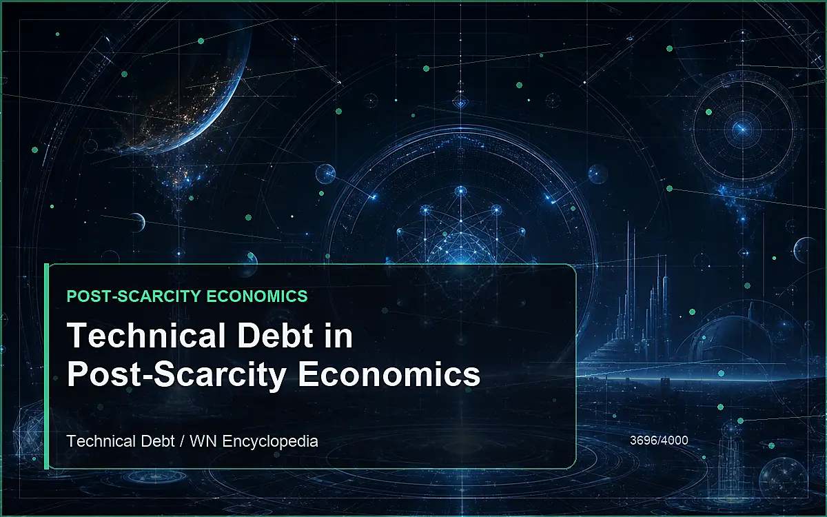 AI-generated encyclopedia reference image for Technical Debt in Post-Scarcity Economics