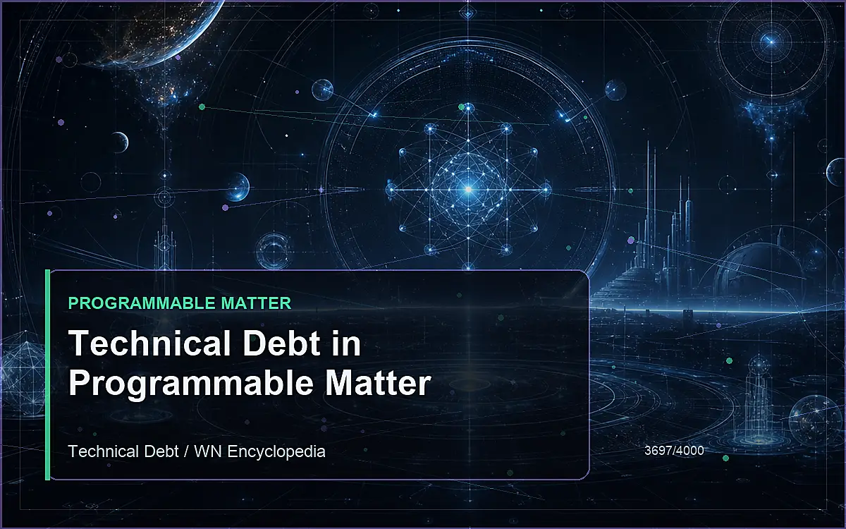 AI-generated encyclopedia reference image for Technical Debt in Programmable Matter