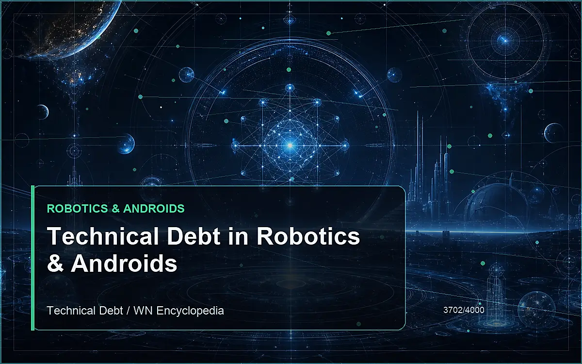 AI-generated encyclopedia reference image for Technical Debt in Robotics & Androids