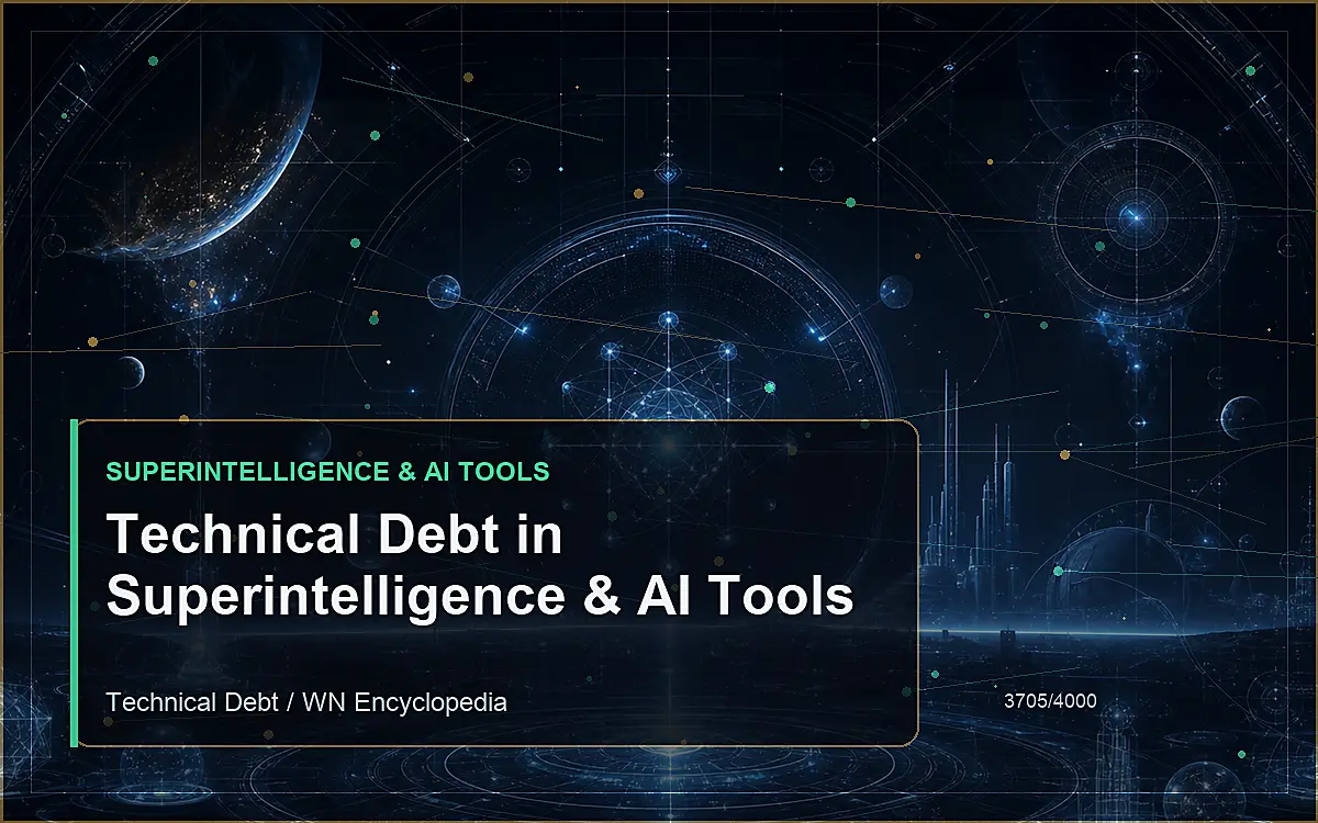 AI-generated encyclopedia reference image for Technical Debt in Superintelligence & AI Tools