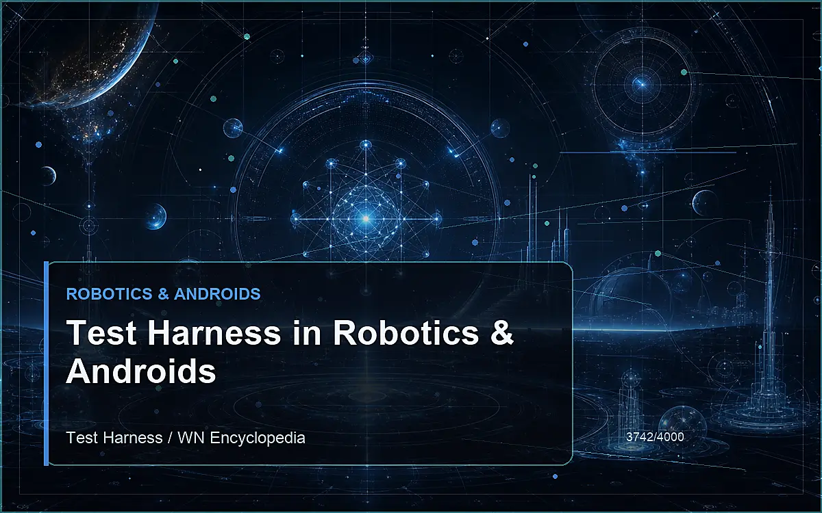 AI-generated encyclopedia reference image for Test Harness in Robotics & Androids