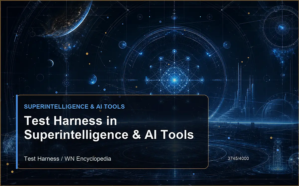 AI-generated encyclopedia reference image for Test Harness in Superintelligence & AI Tools