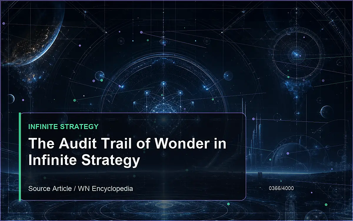 AI-generated encyclopedia reference image for The Audit Trail of Wonder in Infinite Strategy