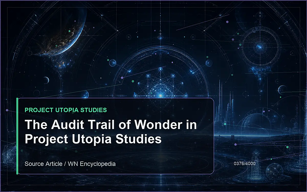 AI-generated encyclopedia reference image for The Audit Trail of Wonder in Project Utopia Studies