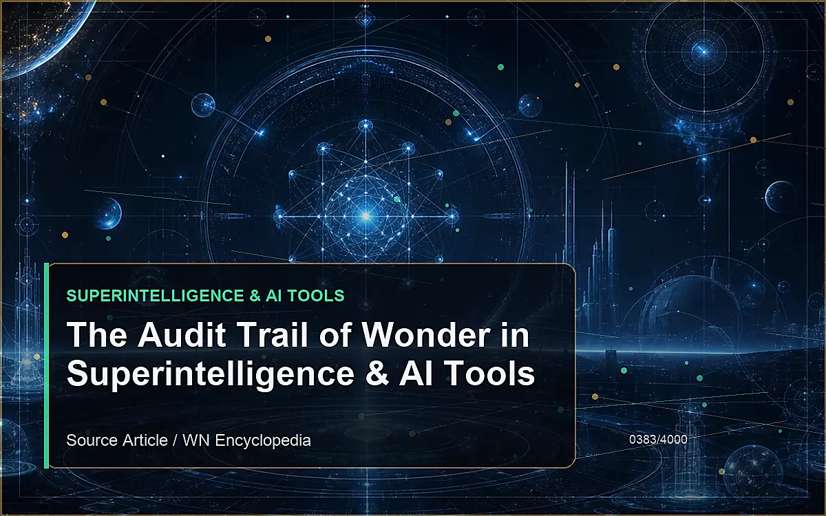 AI-generated encyclopedia reference image for The Audit Trail of Wonder in Superintelligence & AI Tools
