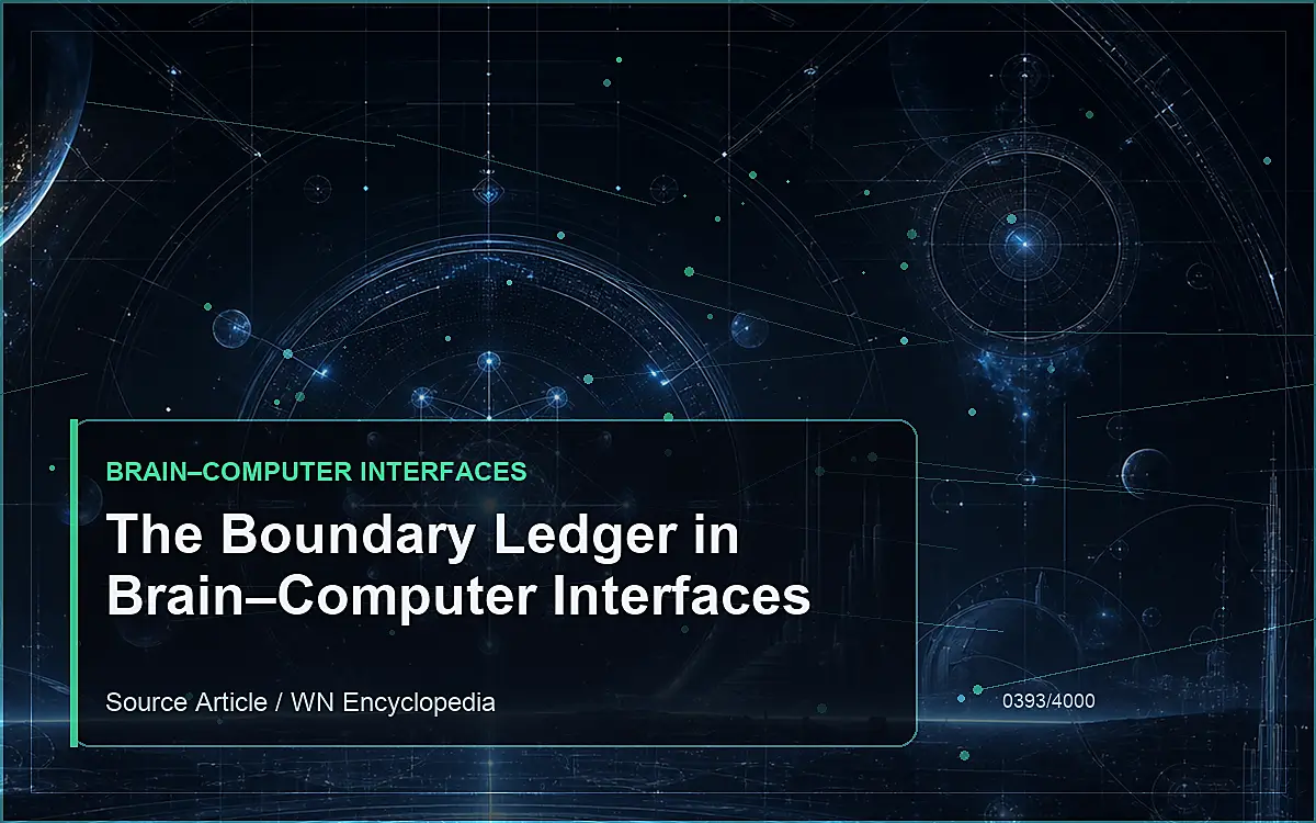 AI-generated encyclopedia reference image for The Boundary Ledger in Brain–Computer Interfaces