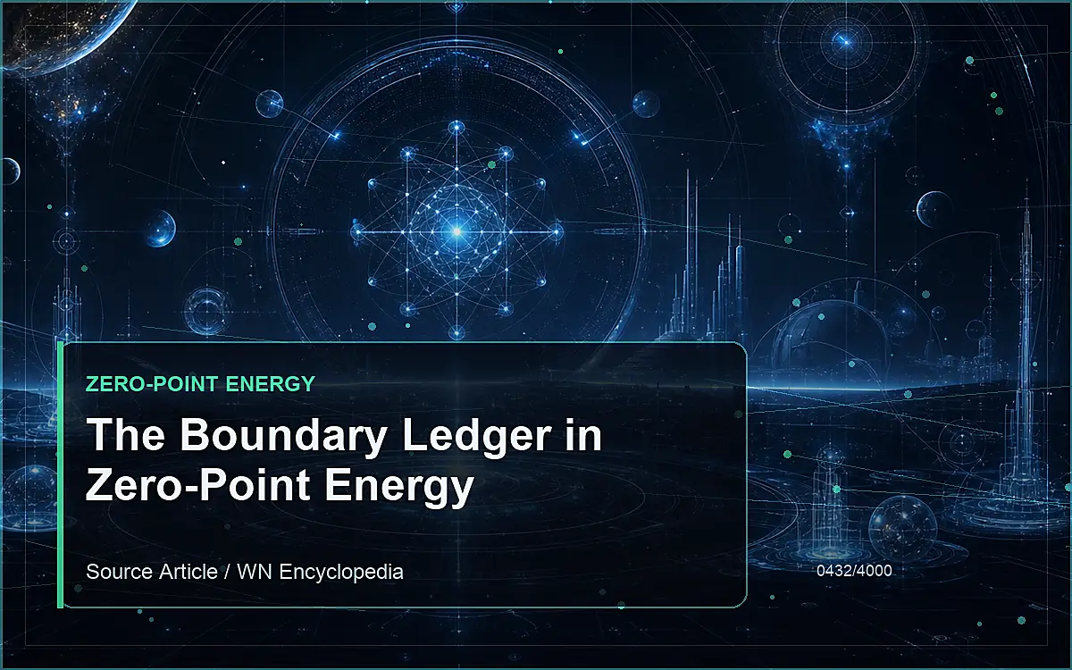 AI-generated encyclopedia reference image for The Boundary Ledger in Zero-Point Energy
