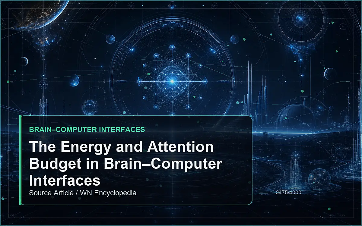 AI-generated encyclopedia reference image for The Energy and Attention Budget in Brain–Computer Interfaces